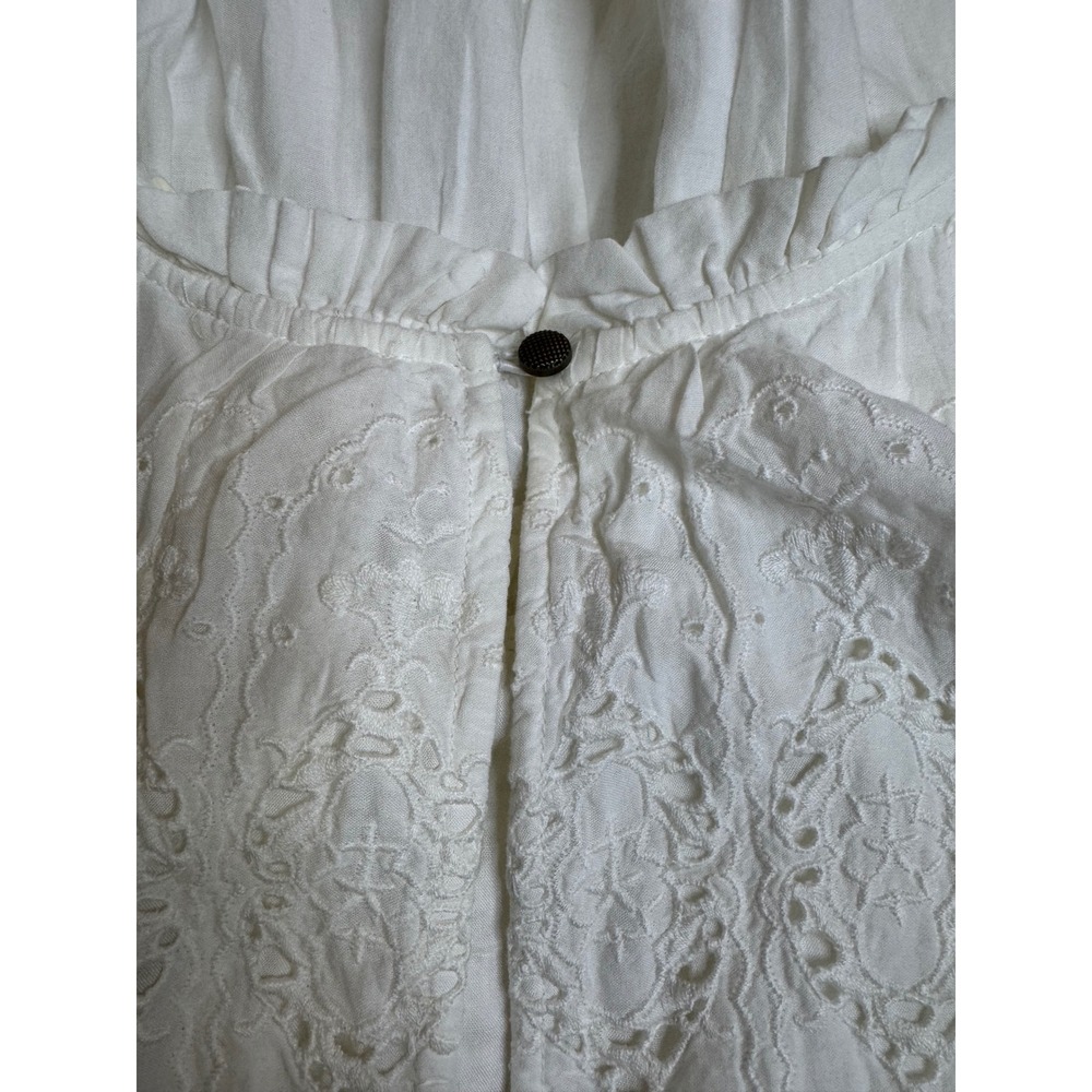 Anthropologie Eyelet Dress NWT Women's 8 Cottagecore Boho Maeve Festival Lace - Picture 13 of 13